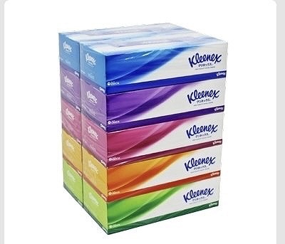 クリネックス ティシュー 180組×10箱