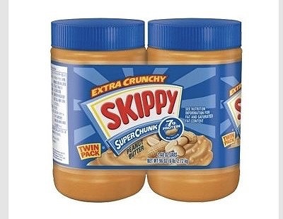 スキッピ―　ピーナッツバターチャンク1.36kg×2個