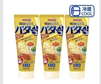 明治乳業 チューブでバター 150g×3本