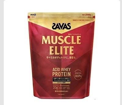 SAVAS マッスル エリートホエイプロテイン ココア味 2,100g