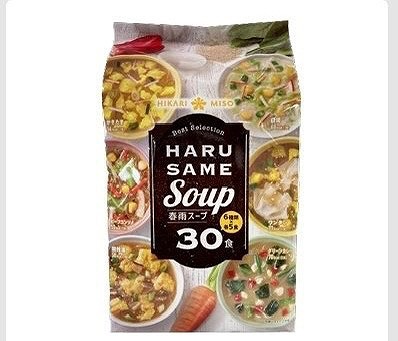 ひかり味噌 春雨スープ 6種類（30食入）
