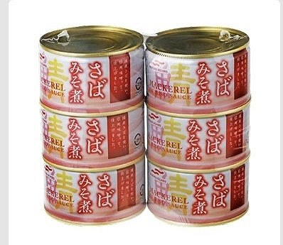 マルハニチロ　さばみそ煮　200g×6缶