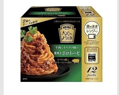 HEINZ 大人むけのパスタ　粗挽きボロネーゼ　130g×12袋