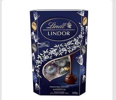 LINDT　リンドール　ダークアソートメント　600g