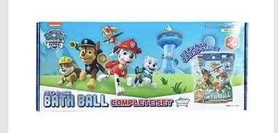バスボール　パウ・パトロール　5個セット