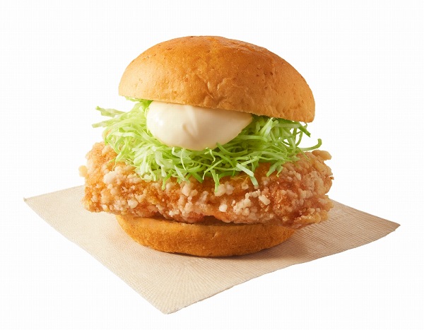 ケンタの鶏竜田バーガー