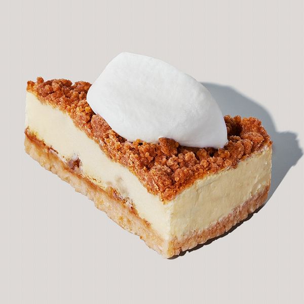 ナッツ&キャラメルチーズケーキ