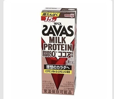 SAVAS ミルクプロテイン ココア風味 200ml×24本