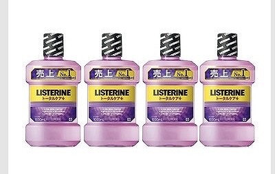 リステリン トータルケア PLUS 7つの効果 1L×4本セット