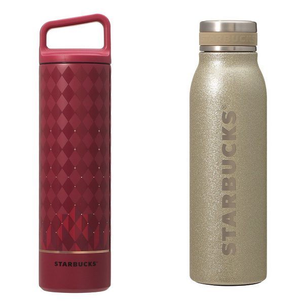 ホリデー2025ハンドルリッドステンレスボトルMiiR591ml/【オンライン商品】ステンレスボトルグリッターシャンパンゴールド444ml