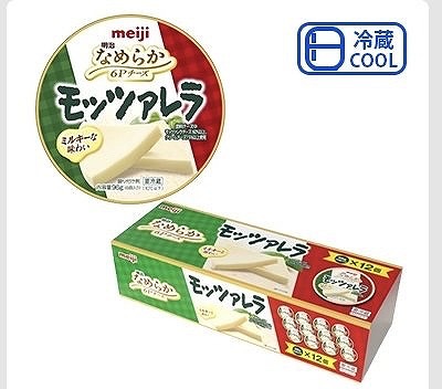 明治　なめらかモッツアレラ　96g（6ピース）×12個