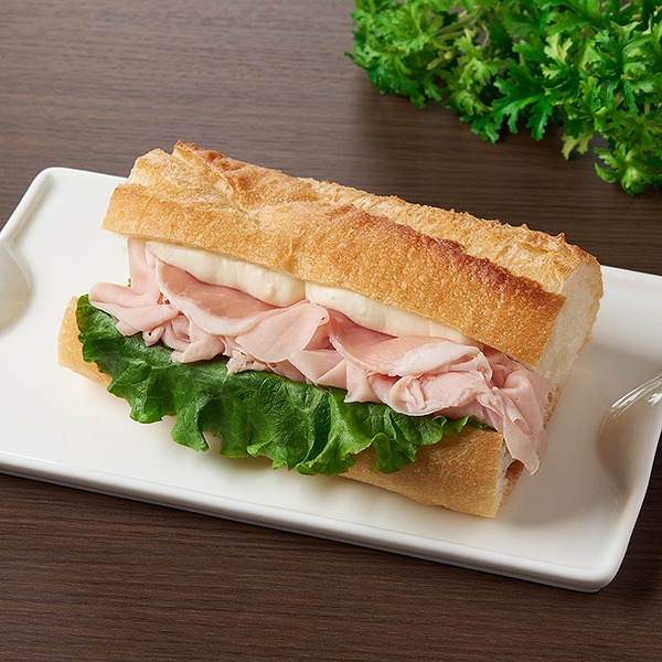 石窯パリジャンサンド(2種ハム&マスカル)