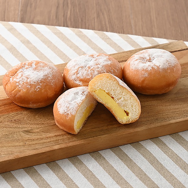 カスタードクリームドーナツ4個入