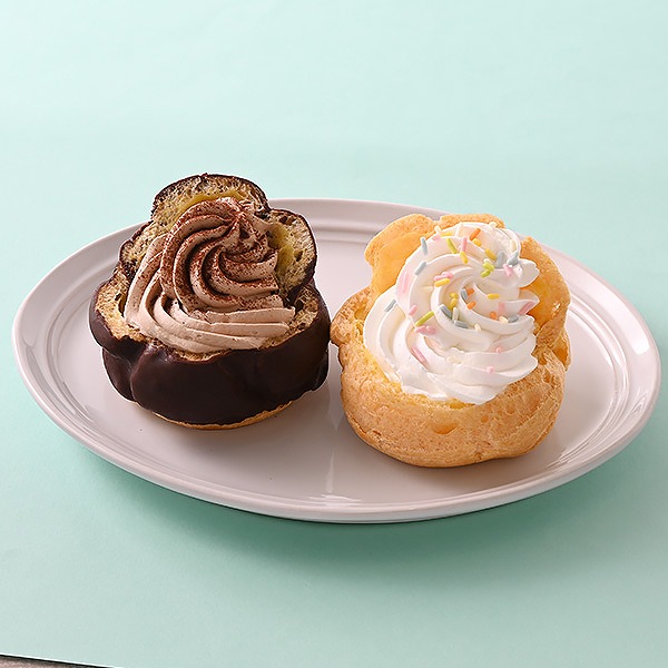 ダブルクリームシュー　チョコ&ホイップ