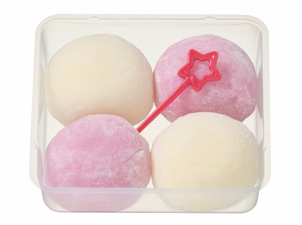 紅白こもち いちご&練乳みるく