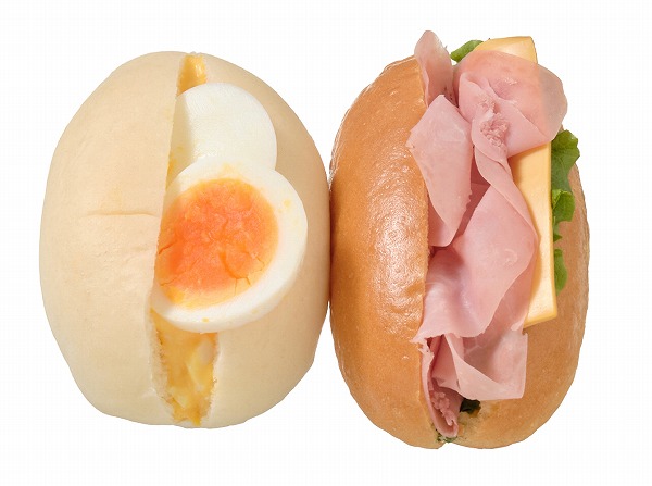 ミニロール（たまごサラダ＆ハムチーズ）