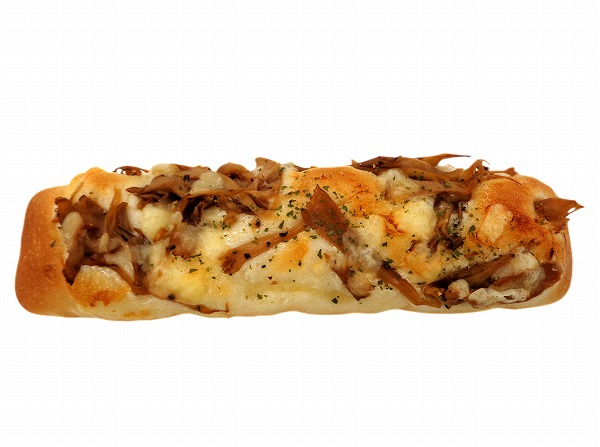 新潟県産舞茸とチーズのパン