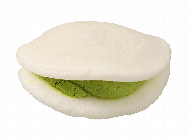 もちっと白いどら焼 宇治抹茶といちご