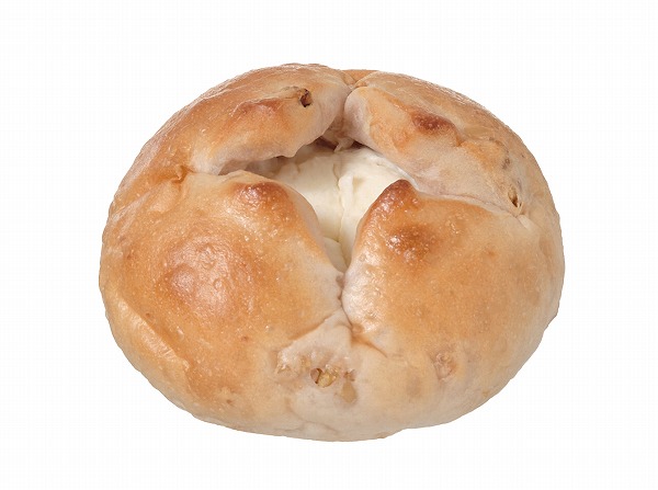 7P くるみとチーズクリームのパン