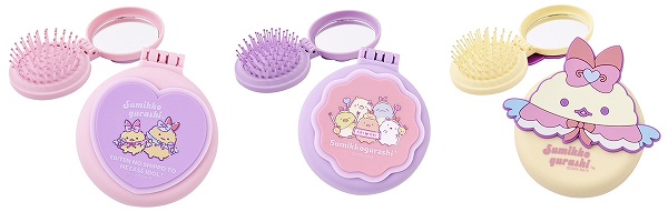 コンパクトヘアブラシ/すみっコぐらし