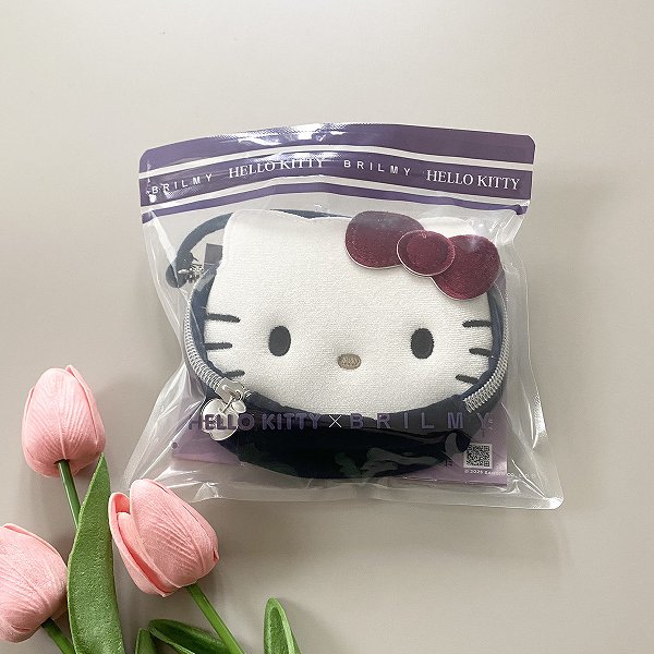 『HELLO KITTY × BRILMY リップが縦に収納できる ズボラに優しいミニコスメポーチ BOOK VELOUR HELLO KITTY ver. SPECIAL PACKAGE』