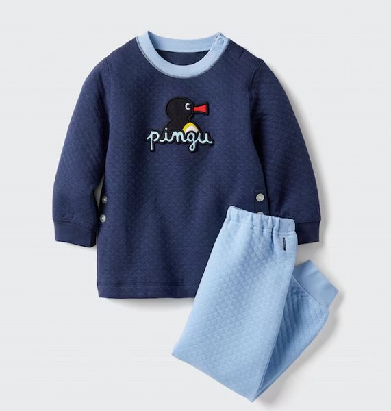 クレイアニメーション キルトパジャマ/ピングー