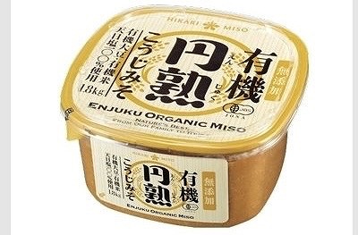 ひかり味噌 有機円熟こうじみそ 1.8kg