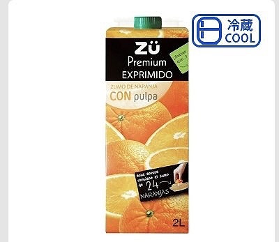 ストレートオレンジジュース 2,000ml