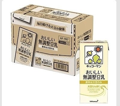 キッコーマン 無調整豆乳 1,000ml×6本