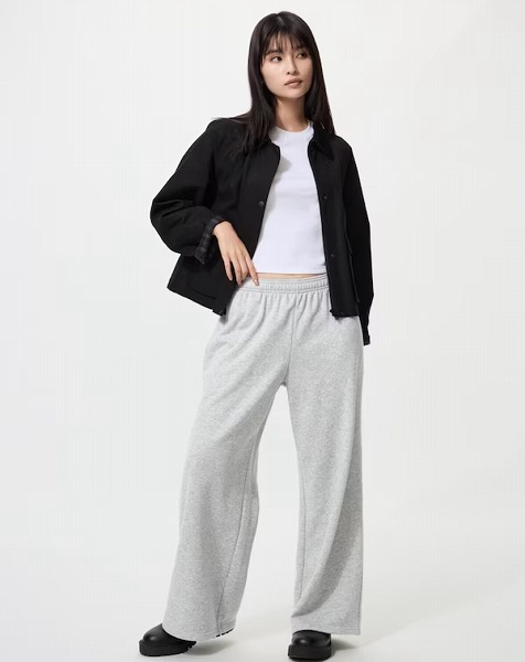 スウェットワイドパンツ