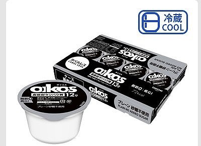 ダノン オイコス ヨーグルト プレーン・砂糖不使用 123g×12個