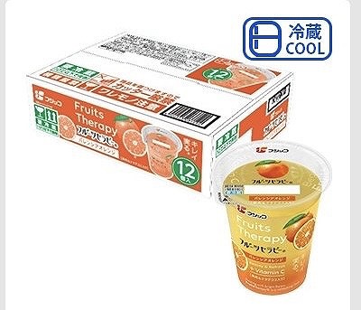 フジッコ フルーツセラピー バレンシアオレンジ 150g×12個