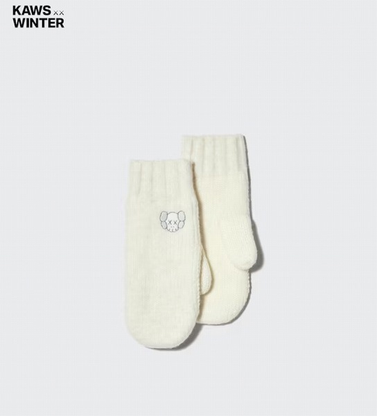 カウズ ウィンター ヒートテックスフレヤーンニットミトン