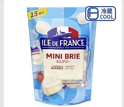 ILE DE FRANCE ミニブリーチーズ 25g×15個入