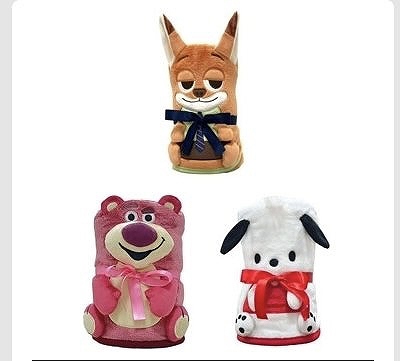 興和 キャラクターハーフブランケット 100cm×140cm