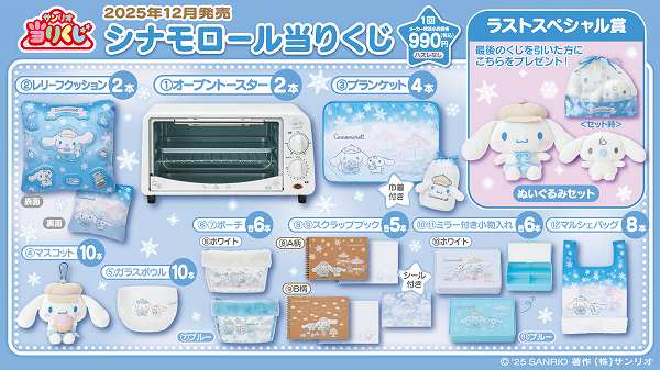 12月シナモロール当りくじ