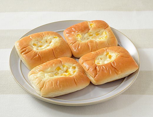 コーンマヨパン 4個入