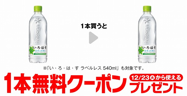 い・ろ・は・す 天然水 540ml