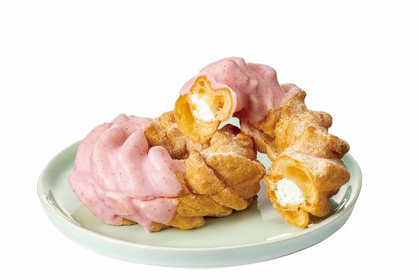 フレンチクルーラー いちご