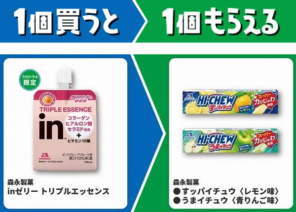 森永製菓 inゼリー トリプルエッセンス