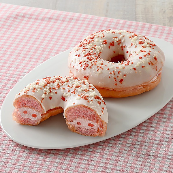 いちごミルクホイップドーナツ