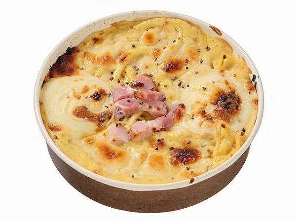 チーズの虜　焼きカルボナーラ