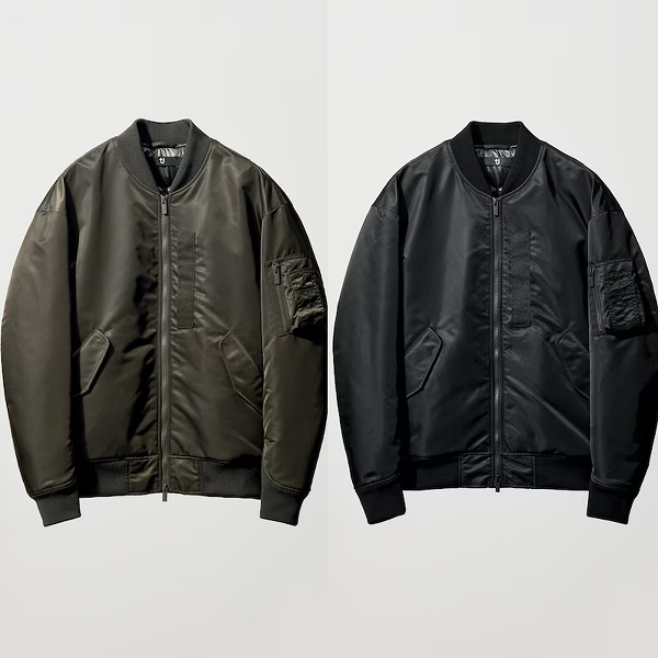 ハイブリッドダウンオーバーサイズMA-1