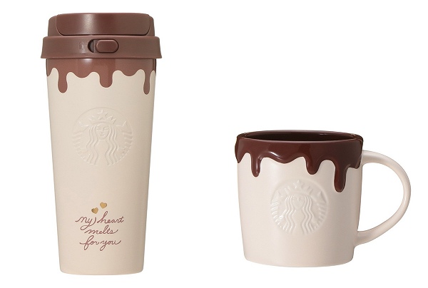 バレンタイン2026ステンレスTOGOボトルチョコレート473ml/バレンタイン2026ロゴマグチョコレート355ml