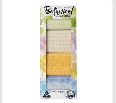 オーストラリアン　ボタニカルソープ　固形石鹸　4種入　200g×8個