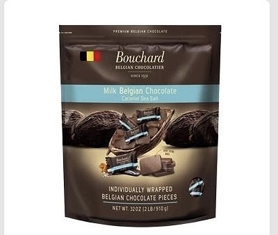 ブシャール ベルギーチョコレート ミルクキャラメルシーソルト 910g