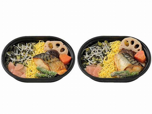 炙り焼き鯖のだし飯弁当　もち麦入り