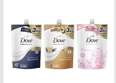 Dove ボディウォッシュ プレミアム/シアバター&バニラ/サクラ 3,000g