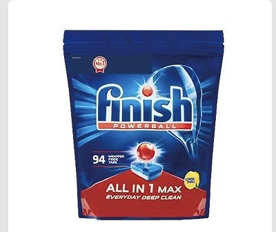 フィニッシュ　パワーボール　食洗機専用洗剤　オールインワンタブレット　94個入