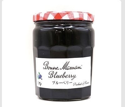 ボボヌママン　ブルーベリージャム　750g